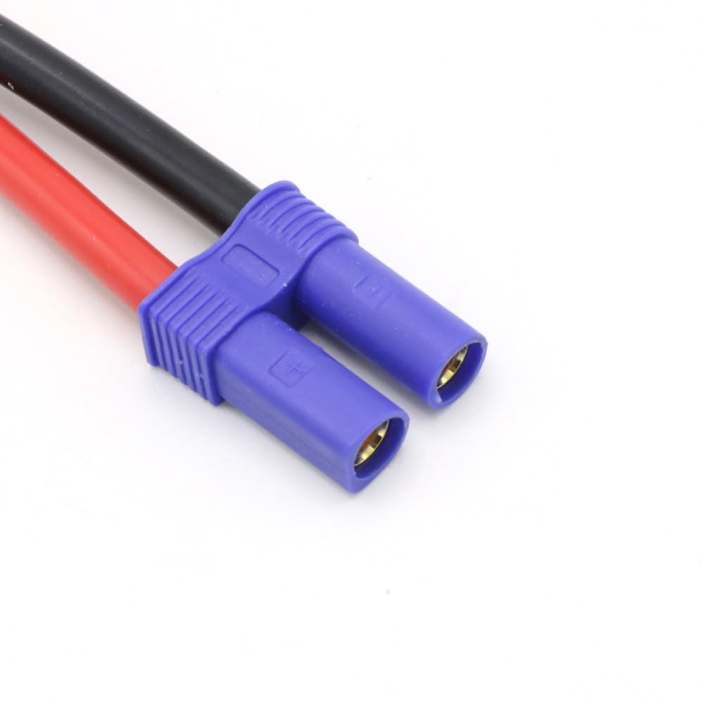 Amass EC5 /XT60 /XT90S Buchse auf XT150 / AS150 Stecker/Buchse Adapterstecker 10AWG 15CM Kabel for Rc Batterie Rc Drone(XT90S to AS150)