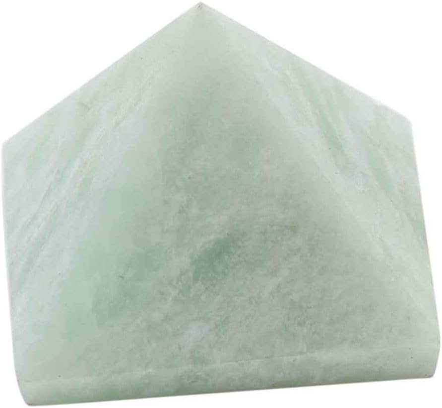 Blessfull Healing Reiki Crystal Amazonite Pyramid - (1 pcs)