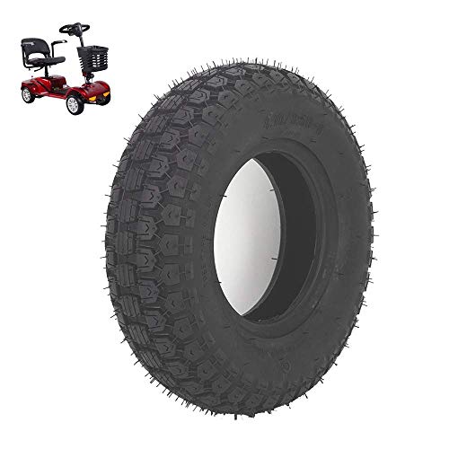 WYZXR Pneumatici per Scooter elettrici, Pneumatici da Strada per Fuoristrada 4.10/3.50-6 (90/90-6), Pneumatici Antiscivolo Resistenti all'Usura, Adatti per la Modifica di Scooter Anziani da 6 Pollici