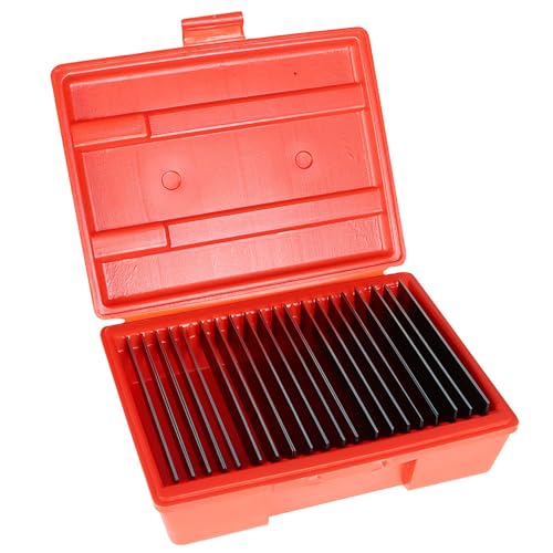 Thomletha 20 Pairs 1/32in x 6in Steel Precision Parallel Set Accuracy .0002-Inch Hardened Machinist Tools