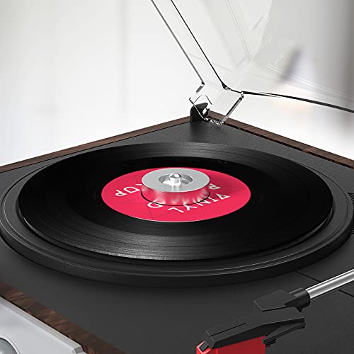 Digitnow 45 Rpm Adapter, For 7 Inch Vinyl Record Players And Technics Turntables, Solid Aluminum Dome 45 Adapter Silver #TOP4