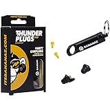 Bananaz TP-PRO Thunderplugs Gehörschutz Ohrstöpsel mit 2 Paar Filter, 1932792