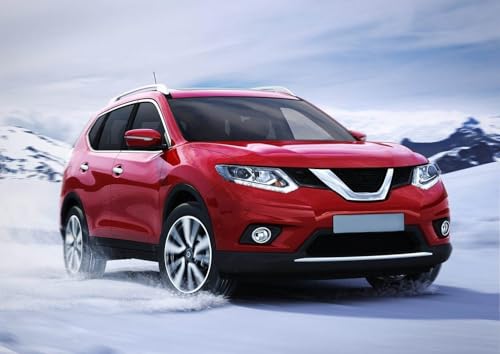 Par de cubiertas para luces antiniebla Nissan Rogue 2014-2016 miniatura 6