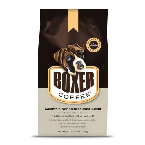 Boxer Coffee Light Roast En Grano 2.5 LB