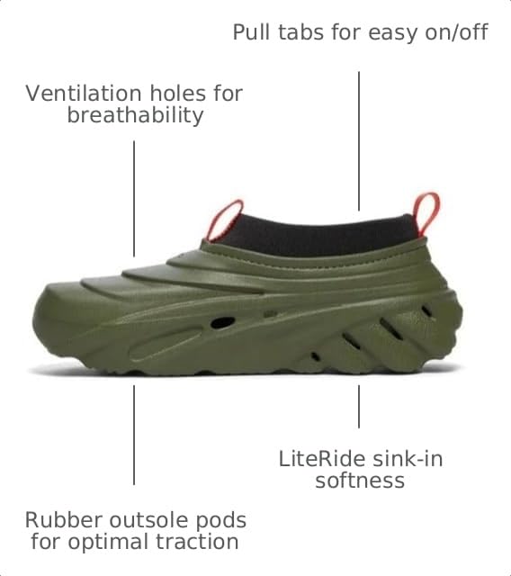 Image of Crocs Unisex Adult Echo Storm Clogs | Casual Shoes