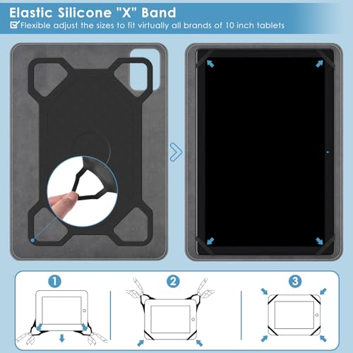 DETUOSI Okaysea Capa para tablet de 10,1 polegadas, capa moderna para tablet de 10,1 polegadas, capa