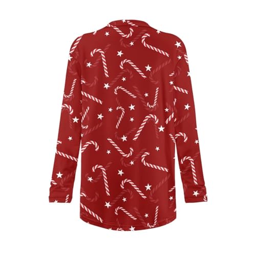 Image of Biyejit Women's Long Sleeve Open Front Cardigan Casual Loose Lightweight Cardigans with Pockets Drape Cardigan