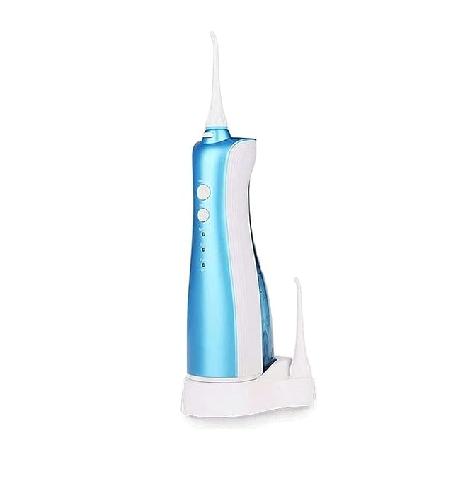 Water Flosser Cordless for Teeth Portable Dental Oral Irrigator Rechargeable IPX7 Waterproof Teeth Cleaner for Home Travel Braces