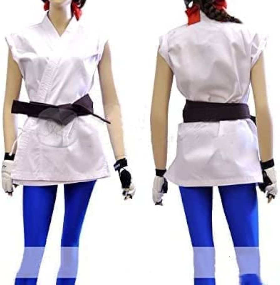 Amazon.co.jp: 龍虎の拳 ユリサカザキ 風 コスプレ衣装 (靴