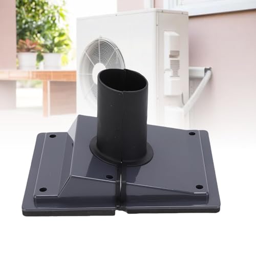 Cubierta de pared HVAC 60mm Cocoarm de plástico gris para aire acondicionado split bba calor 4