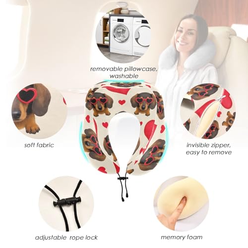 Almohada espuma viscoelástica 27x24 cm para viaje miniatura 2