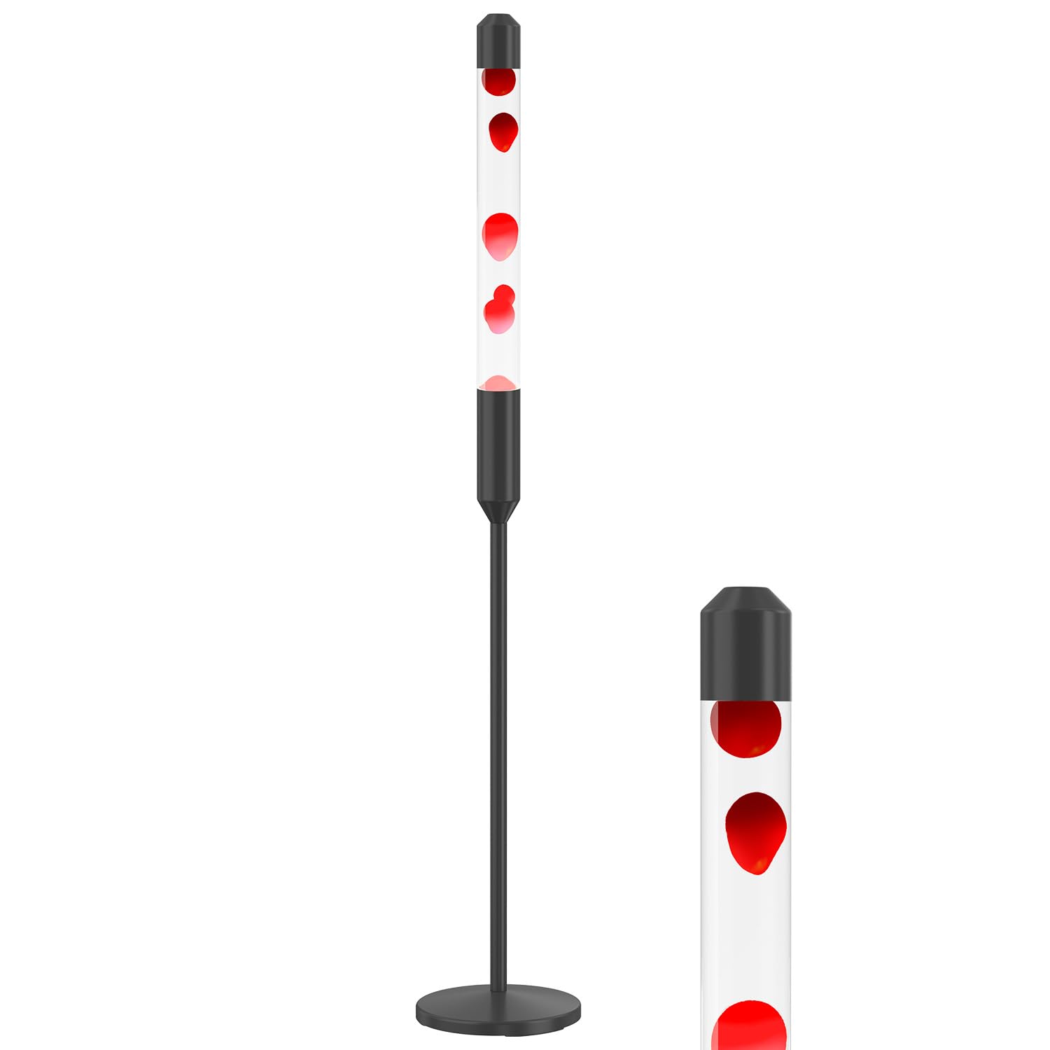 Kyzfy 59-Inch Liquid Motion Lamp,Magma Lamp, Mood Relaxation Light?Suitable for Home Decoration, Living Room, Office, Bedroom, café (59in)