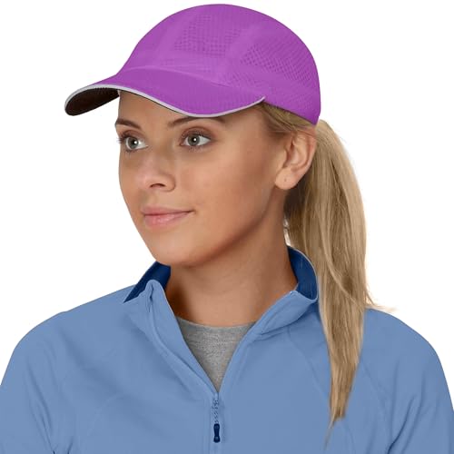 TrailHeads Women's Race Day Hat Baseball Cap, Radiant Purple, one Size fits Most