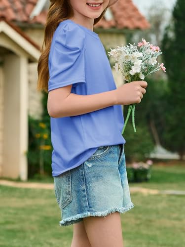 Image of Imily Bela Kids Girls Puff Short Sleeve T Shirts 5-14 Years