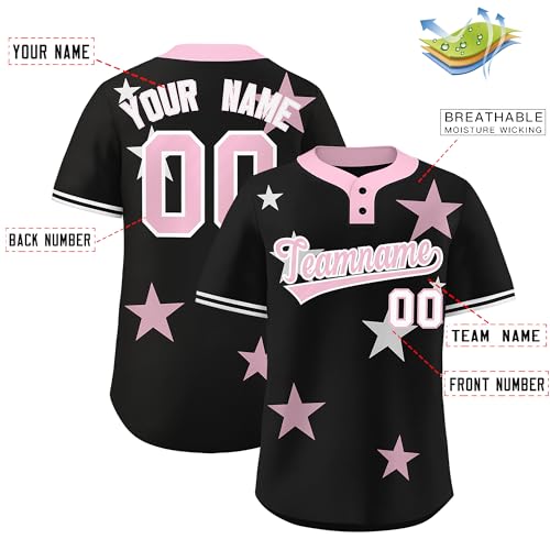 KXK Custom Baseball Jersey for Men Women Kids, Personalized Team Jerseys Stitched/Printed Name Number miniatura 2