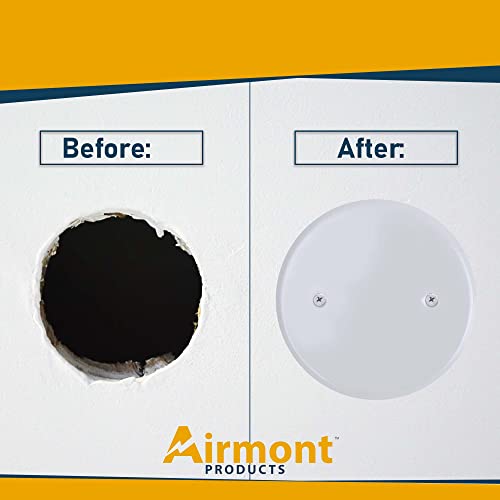 image for Airmont Products (2 Pack) AP-12031, 5 Inch White Metal Ceiling Blank-U