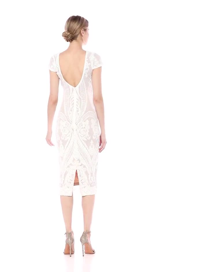 open lace back dress Marcella Women's Sierra Dress - Black main image 0