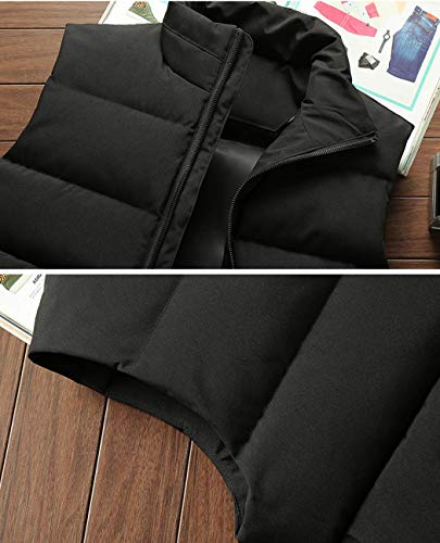 Vcansion Men's Winter Warm Puffer Vest Quilted Padded Sleeveless Camo Jacket Camo Us S/Asian Xl #TOP3