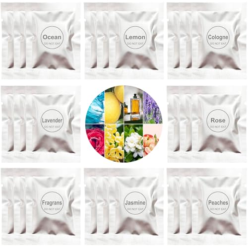 24 Pack 8 Sample Flavor Car Air Freshener Refills, Car Air Vent Clip Freshener Replacement Pads, Solid Fragrance Scent Refill Tablets