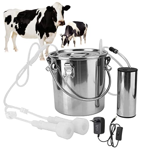 Machine à traire électrique avec traite manuelle simulée pour moutons et vaches