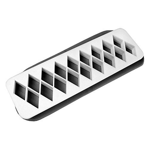 PME Geometric MultiCutter for Cake Design - Diamond, Large Size, 1.25-Inch, White - Image 3