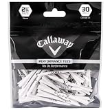 キャロウェイ (Callaway) ゴルフティ プラスティックティ パフォーマンスティ 70mm 30本入り ネオンホワイト 070021500082