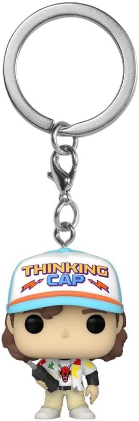 Funko Pop! TV Keychain: Stranger Things - Dustin Vinyl Figure | eBay