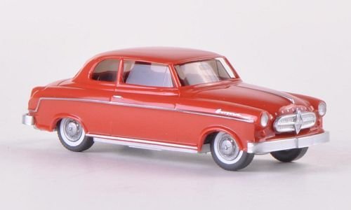 Preisvergleich Produktbild Borgward Isabella Limousine, rot-braun , Modellauto, Fertigmodell, Wiking 1:87