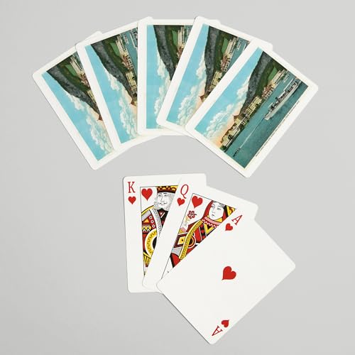 Mazo de cartas Póker Maine Moosehead Lake 52 cartas miniatura 7