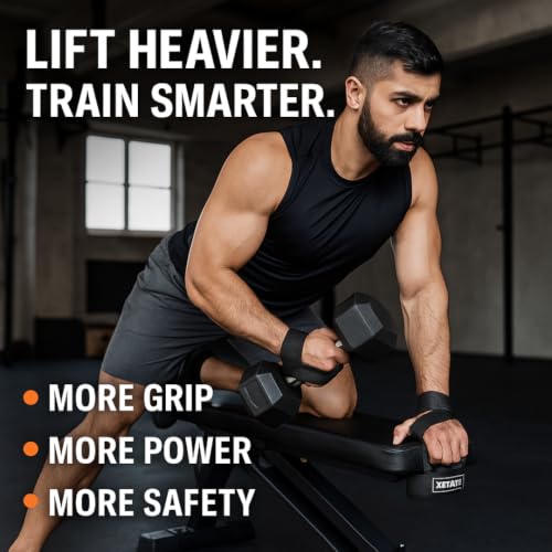 Image of Figure 8 Lifting Straps for gym | Powerlifting | Wrist Supporterand figure 8 lifting straps for Deadlifts | Padded Support - PAIR
