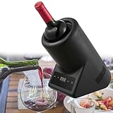 YQDDM Enfriador de Vino eléctrico, Cubo Enfriador de Vino, Enfriador de Vino sin Hielo de una Sola Botella de Acero Inoxidable, Accesorio de Vino for Barra de Cocina RV