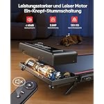 Laufband für Zuhause mit Neigung, 4 IN 1 Walking Pad, 12km/h Klappbar Laufband mit Steigung, 2.5HP Under Desk Schreibtisch Treadmill für Zuhause & Büro, Stummschalttaste – Bild 5