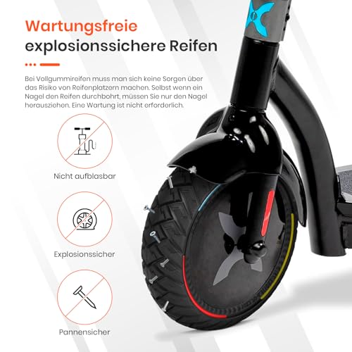D8L Scooter Vollreifen 1 Stück 10 Zoll 10x2.7-6.5 Elektroroller Räder Ersatz 70/65-6.5 Reifen für Hover-1 Alpha Evercross Hiboy Kugoo M4 Pro Zero 10x Dualtron