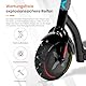 D8L Scooter Vollreifen 1 Stück 10 Zoll 10x2.7-6.5 Elektroroller Räder Ersatz 70/65-6.5 Reifen für Hover-1 Alpha Evercross Hiboy Kugoo M4 Pro Zero 10x Dualtron