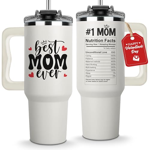 Valentine Gifts For Mom - Best Mom Ever Tumbler...