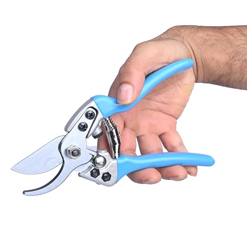 Image of Taparia Pruning Shear PS9 (195mm Cutter for 15-25mm Stem Capacity)-High Carbon Steel Blades for Long-Lasting Sharpness and precision-Comfortable Cushion Grip Handle-Durable Gardening Tool