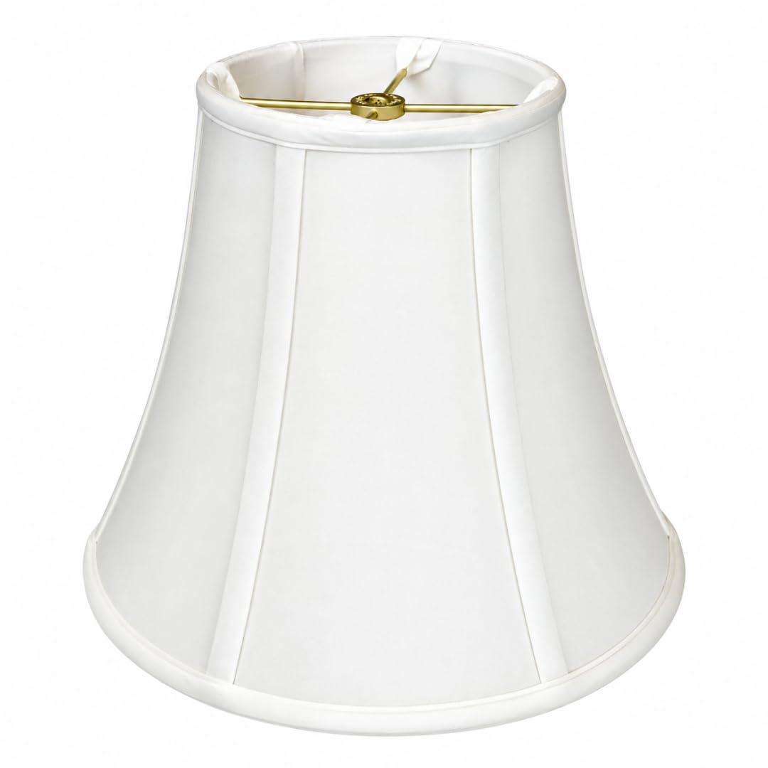 Royal Designs, Inc. BSO-704-10WH True Bell Basic Lamp Shade, 5 x 10 x 8.5, White