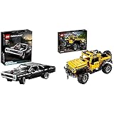 lego technic geländewagen 8297 Produkt 2: Dieses fantastische Modell enthält jede Menge authentische Details des Jeep Wrangler, etwa die klassischen runden Frontscheinwerfer, den 7-Slot-Kühlergrill, das vollwertige Ersatzrad und die umlegbaren Rücksitze.