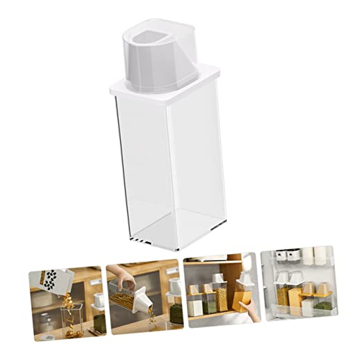 Ultechnovo 3Pcs Large Opening Miscellaneous Grain Tank Plastic Food Containers Dispensador De Arroz Cat Food Container Grain Storage Bin Dog Cat Food Dispenser Kitchen Storage Containers Seal #TOP2