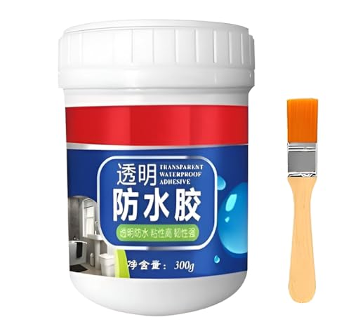 Image of Waterproof Leak Repair Glue with Brush Applicator