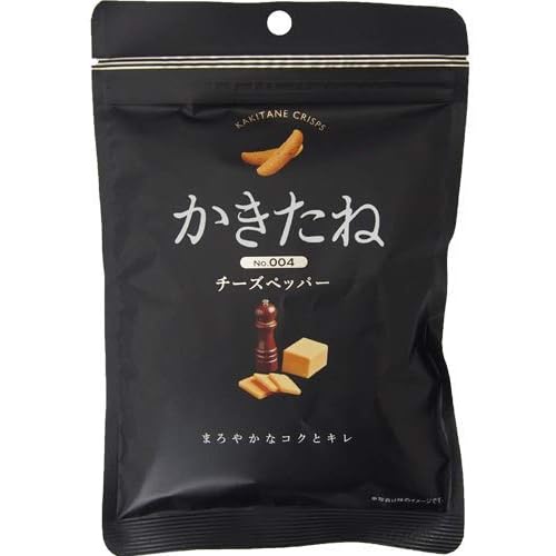 阿部幸製菓 かきたね Black チーズ黒胡椒