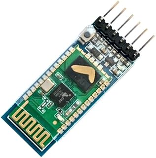 Robocraze HC-05 Bluetooth Module with 9600 Baud Rate, 2.1Mbps Data Rate, Secure Authentication, V2.0+EDR Protocol, and and Synchronous Communication Support