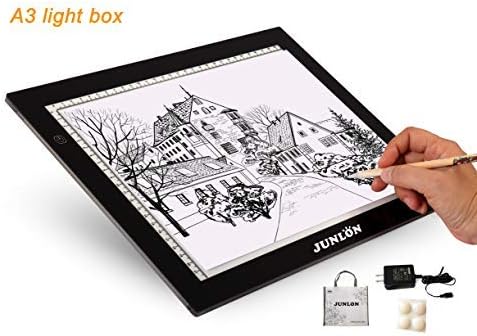 A3 LED Light Pad Table Tracing Box Board for Drawing Light Tracer Artists Stencil Artcraft Tracing Animation Extremely Bright Adjustable Brightness Tattoo