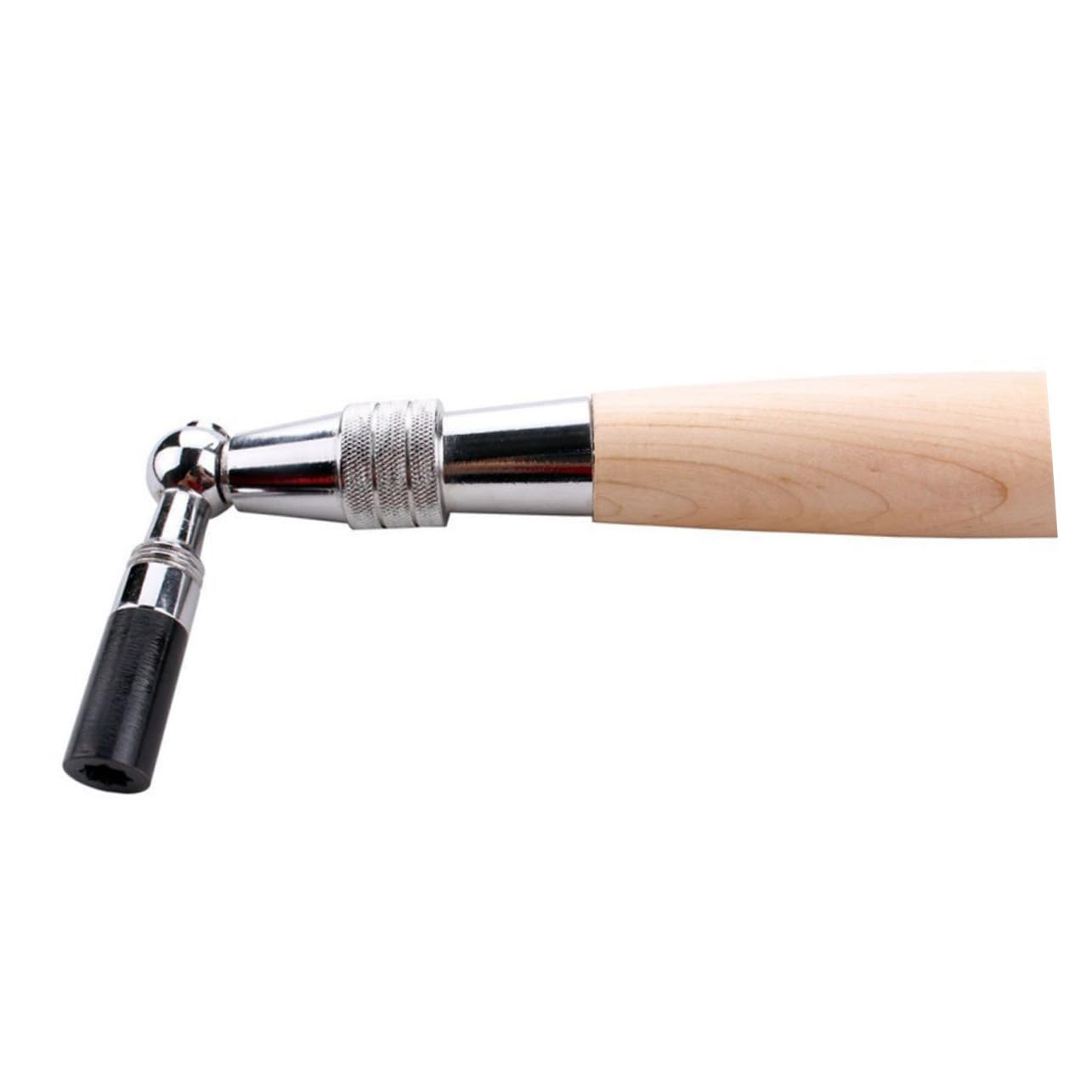 GALPADA Clé Accordage de Piano et Marteau Outil Accordage avec Clé à Noyau Acier Inoxydable Manche Bois Massif