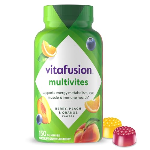 Vitafusion MultiVites Gummy Multivitamins for Adults with 12 Vita...