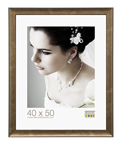 Zep S.r.l Bilderrahmen 15x15 Kunststoff Gold Bilderrahmen Bronzefarbe mit Schwarz, Kunststoff Preis Pro Stück