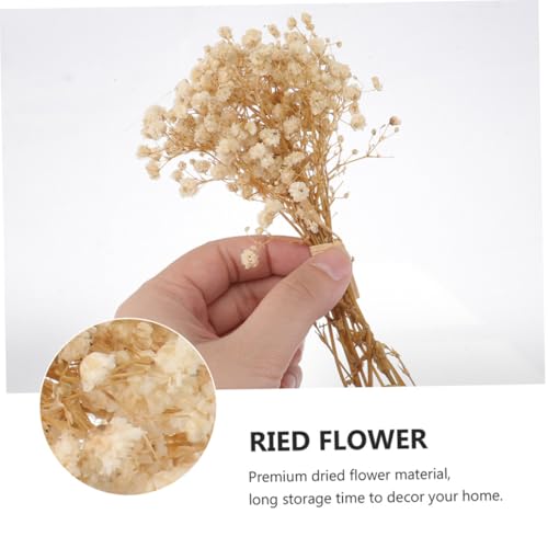 6 piezas ramo de flores secas artificiales para decoración miniatura 4