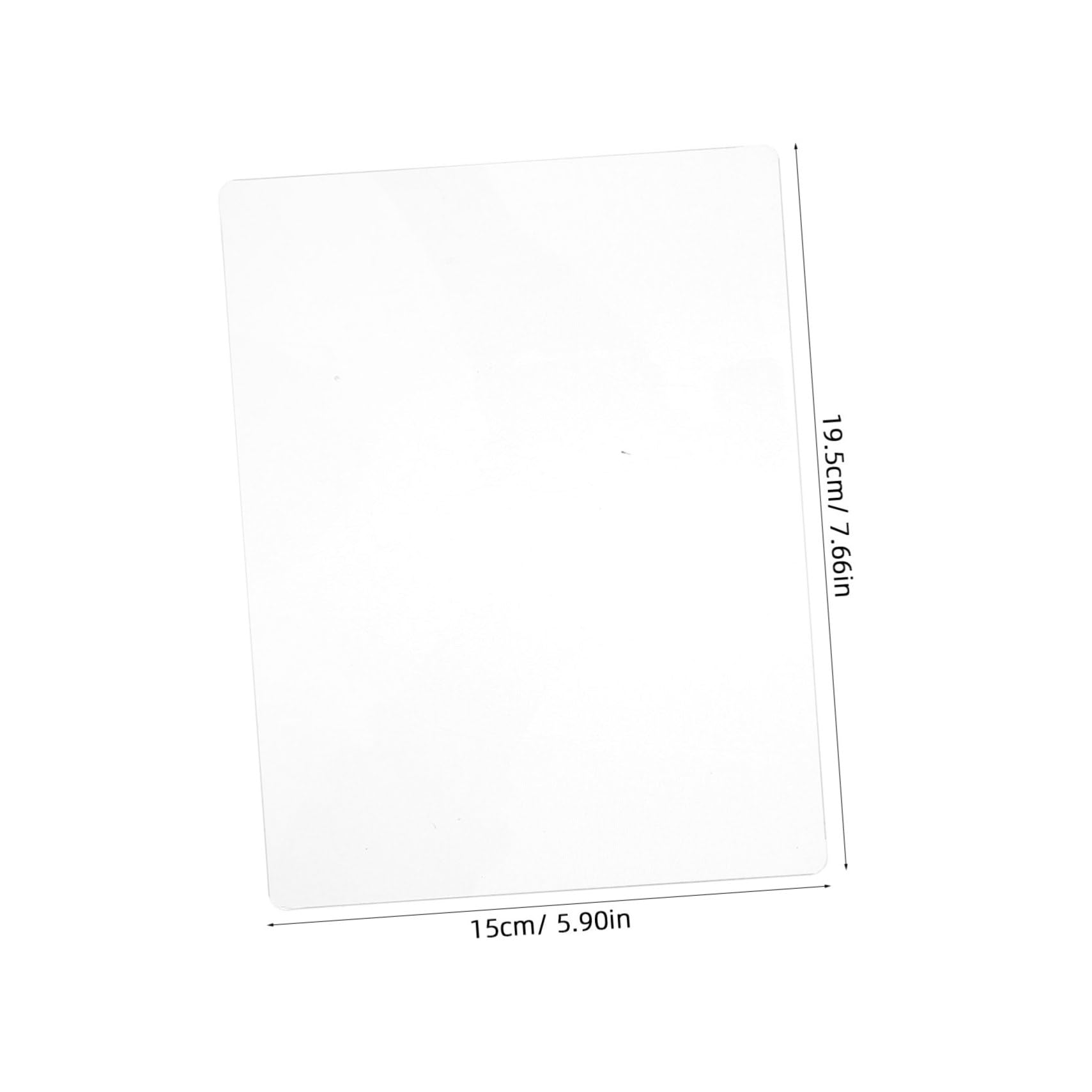 CIMAXIC Die Cutting Embossing Machine Plate Scrapbooking Embossing Pad Acrylic Embossing Mat