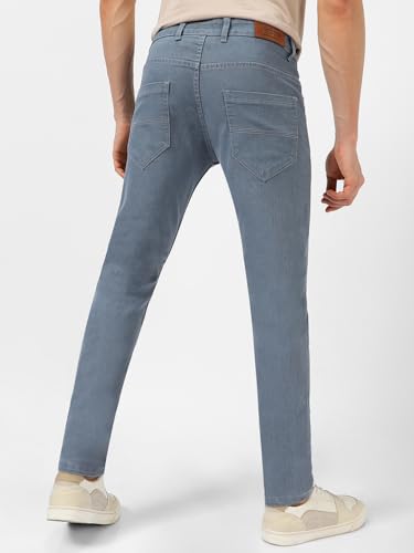 Image of Urbano Fashion Men's Slim Fit Mid Rise Washed Jeans Stretchable