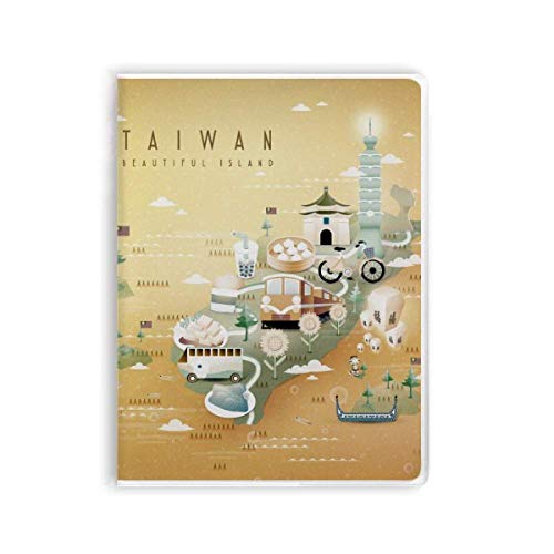 Carnet de voyage Islead Taïwan à couverture souple pour vos notes